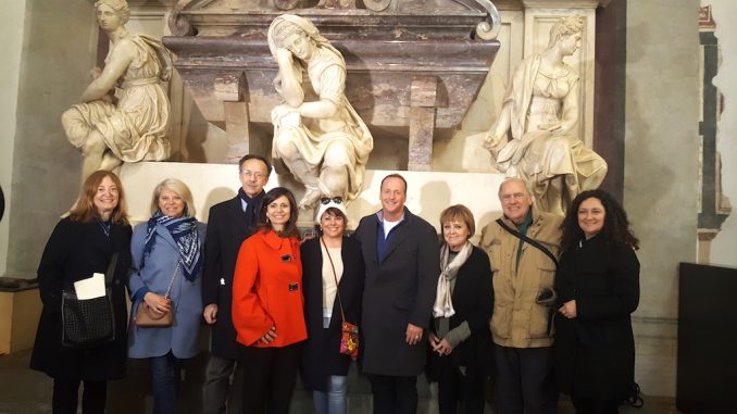 In the name of Michelangelo: 100 donatori per il restauro della tomba di Michelangelo